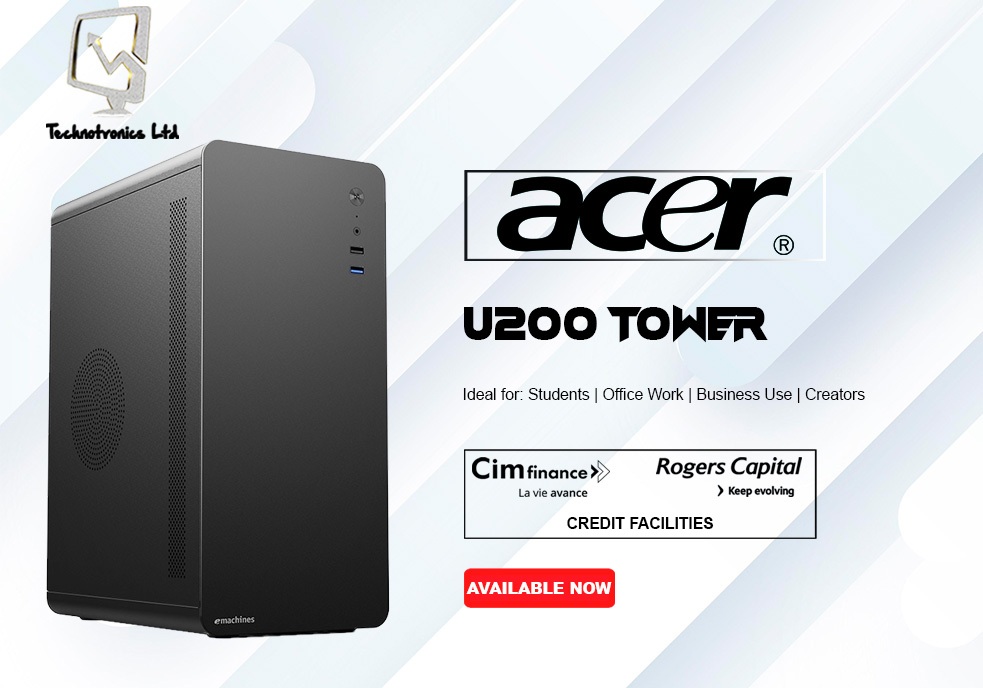 NEW Acer Tower | Intel Core i5 6th Gen | 8GB DDR4 RAM | 250 GB NVMe SSD