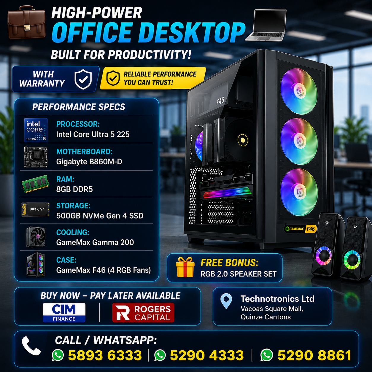 Gamemax F46-Working Tower