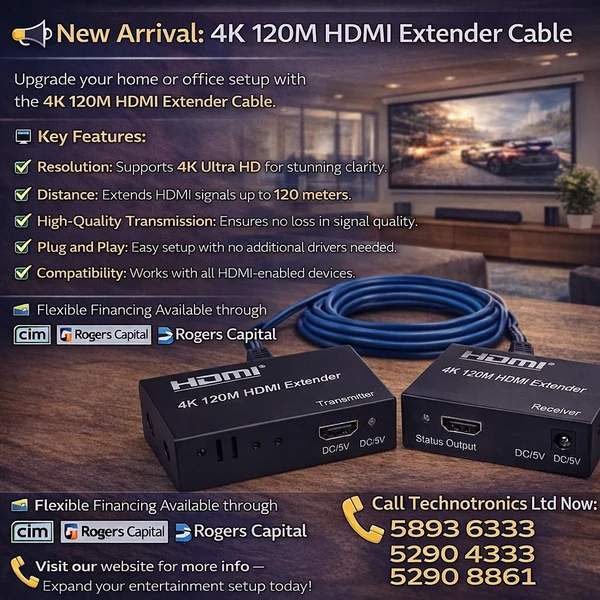 4K 120M HDMI EXTENDER CABLE