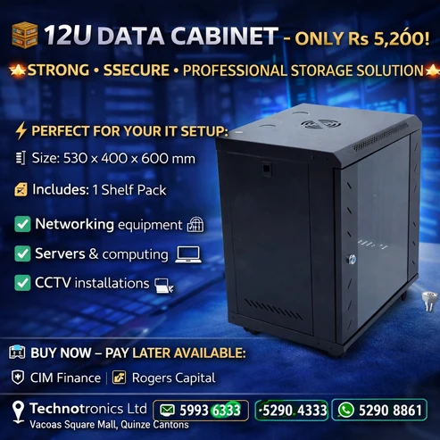 12U DATA CABINET