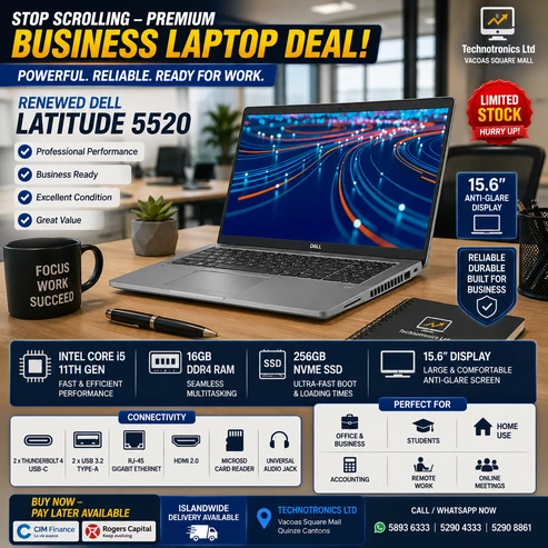 RENEWED DELL LATITUDE 5520