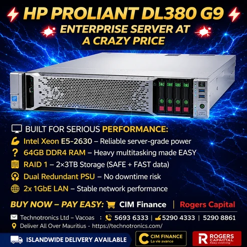 HP PROLIANT DL380 G9 Server