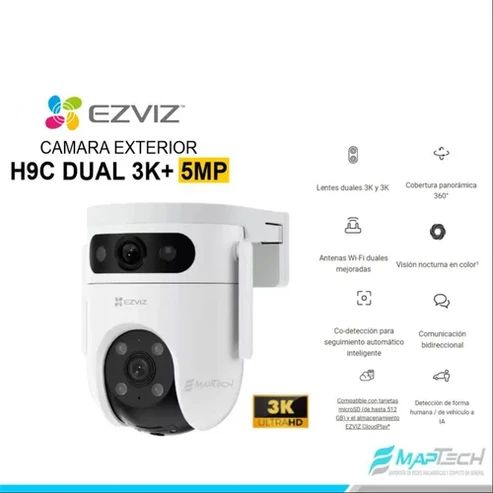 EZVIZ Camera H9C 3k 5mp | outdoor Camera - Buy at TECHNOTRONICS Mauritius