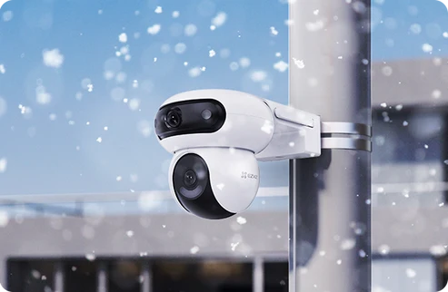 EZVIZ Camera H90 2K+ 4MP - Dual-Lens Pan & Tilt Wi-Fi Outdoor Camera - Buy at TECHNOTRONICS Mauritius