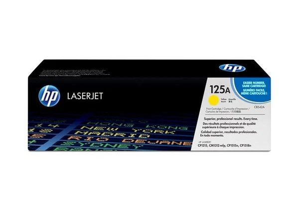 HP Original TONER CARTRIDGE YELLOW 125A/ CB542A - Buy at TECHNOTRONICS Mauritius