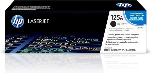 HP ORIGINAL TONER CARTRIDGE BLACK 125A/ CB540A - Buy at TECHNOTRONICS Mauritius