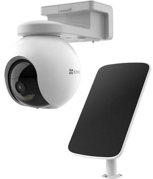 EZVIZ Camera HB8 Pro 4K Solar-Powered PTZ Camera (8MP) | Outdoor Camera - Buy at TECHNOTRONICS Mauritius