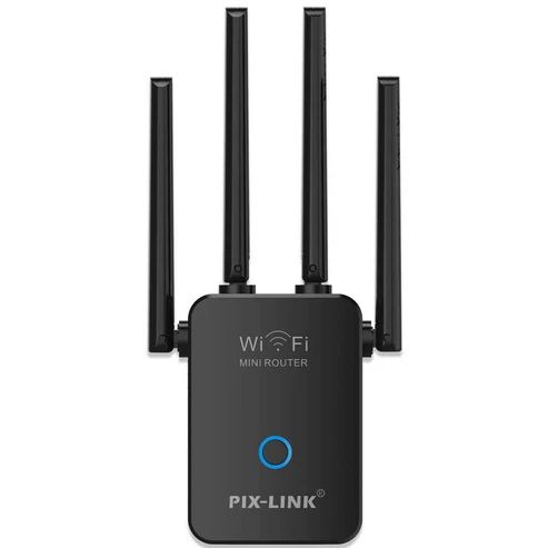 PIXLINK WR32Q WIFI Repeater, Router, Booster, Signal Range Extender, for Home and Office Use - Buy at TECHNOTRONICS Mauritius