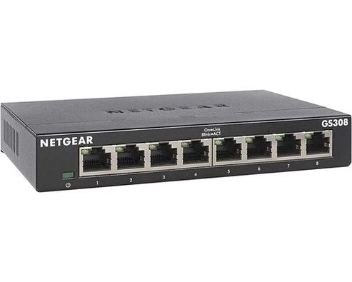 NETGEAR GS308 8-Port Gigabit Ethernet Unmanaged Essentials Switch - Buy at TECHNOTRONICS Mauritius