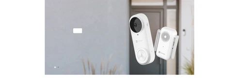 EZVIZ HOME APPLIANCE DB2C-3MP Battery-powered Video Doorbell Kit - Buy at TECHNOTRONICS Mauritius