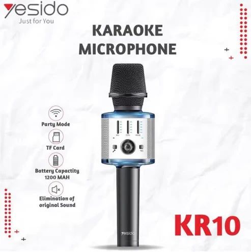 Yesido KR10 Wireless Karaoke Microphone - Buy at TECHNOTRONICS Mauritius