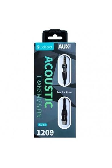 CELEBRAT AU-03 TYPE-C to 3.5mm Cable - Buy at TECHNOTRONICS Mauritius