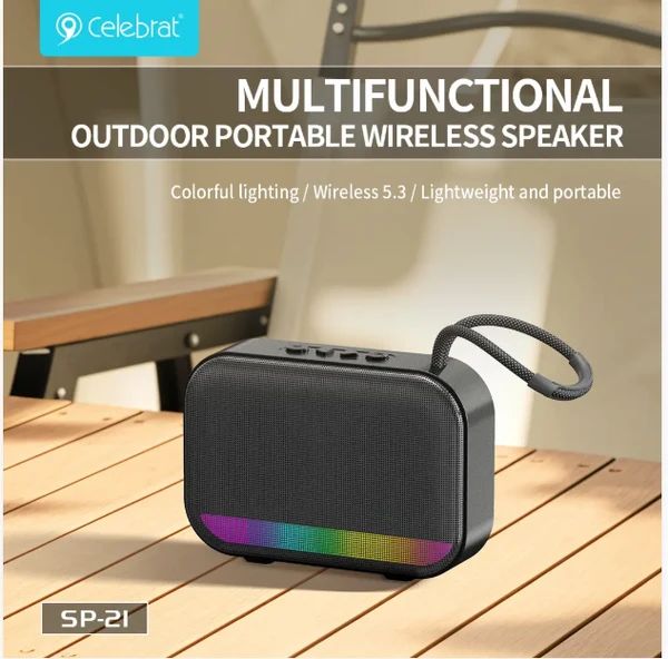 Celebrat SP-21 High-Performance Wireless Speaker - Buy at TECHNOTRONICS Mauritius