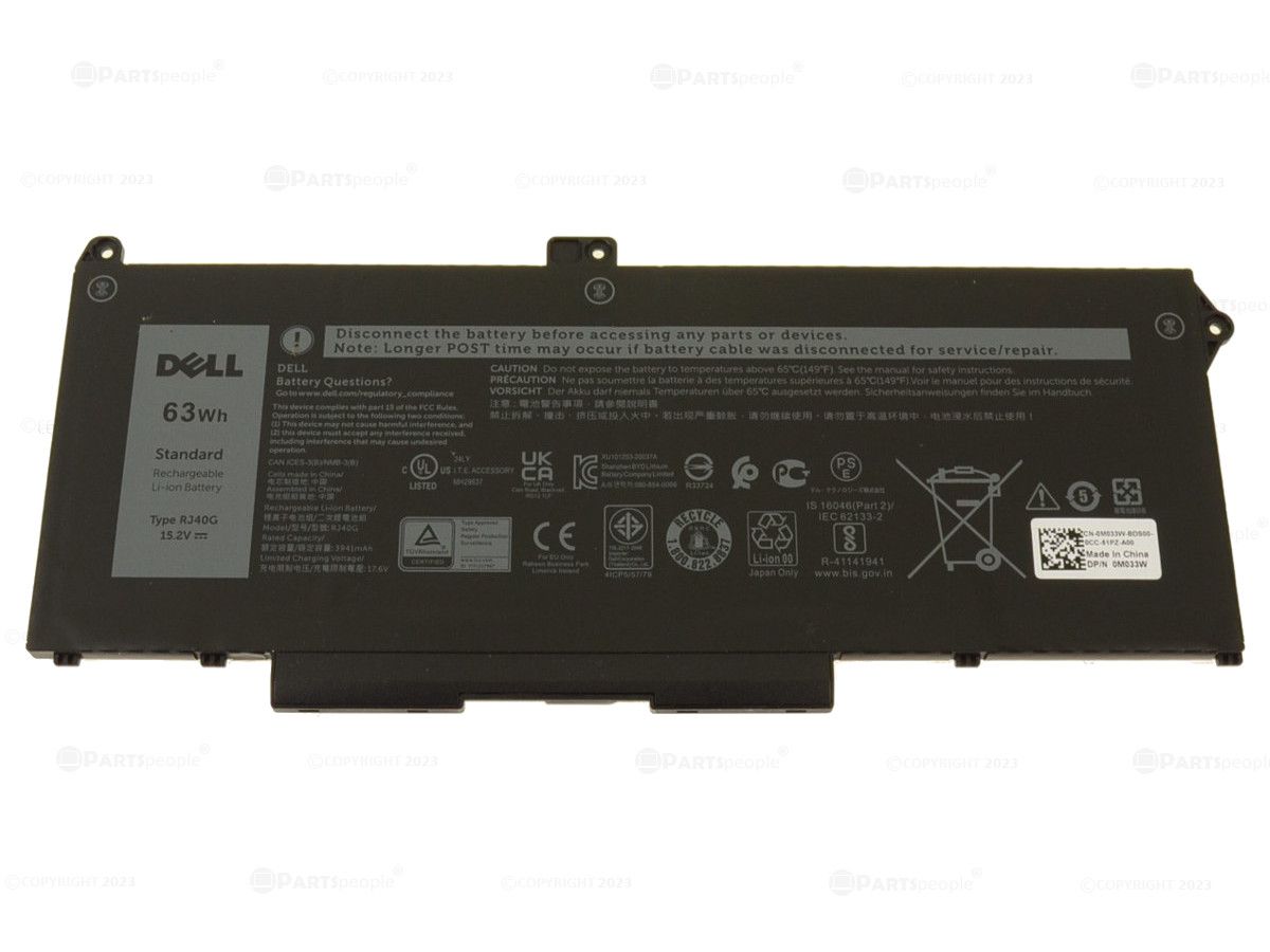 Dell RJ40G battery-Dell Latitude 5520 - Buy at TECHNOTRONICS Mauritius